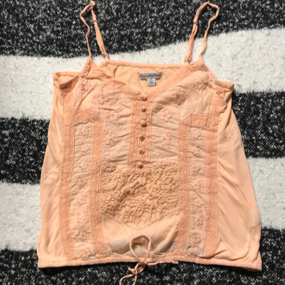 Peach tank top